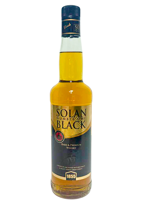 SOLAN #1 BLACK WHISKY 750 ML