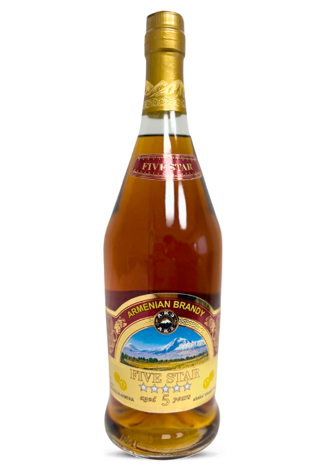 FIVE STAR ARMENIAN BRANDY 750 ML