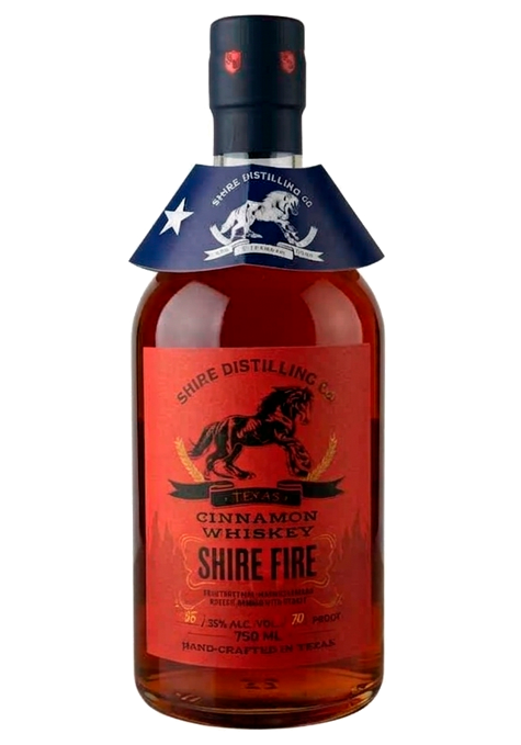 SHIRE FIRE CINNAMON WHISKEY 750 ML