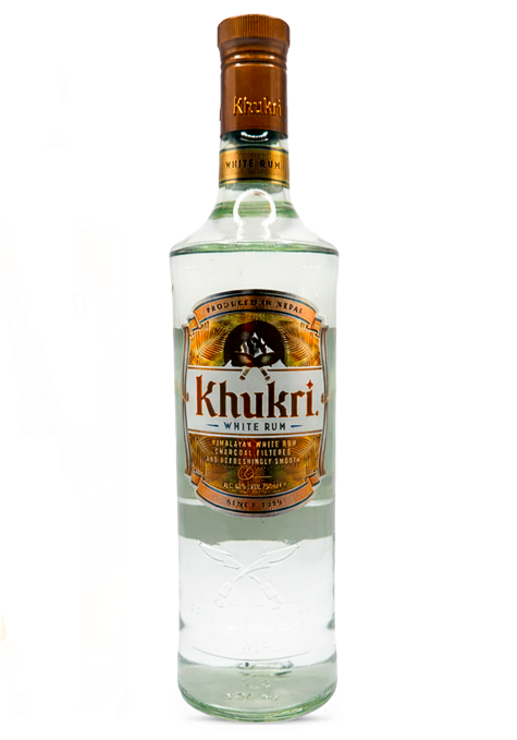 KHUKRI WHITE RUM 750 ML