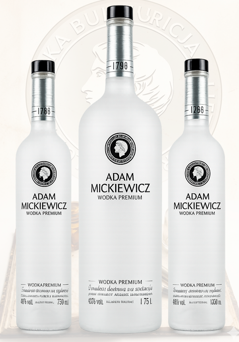 ADAM MICKIEWICZ POLISH VODKA PREMIUM
