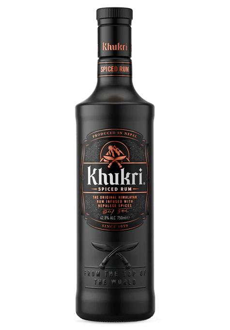 KHUKRI SPICED RUM 750 ML