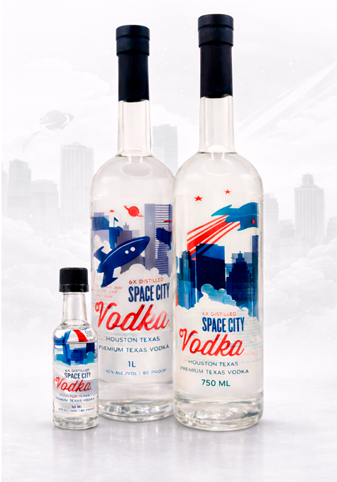 SPACE CITY VODKA