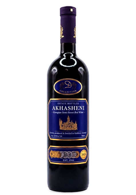 AKHASHENI RED GLASS 750 ML
