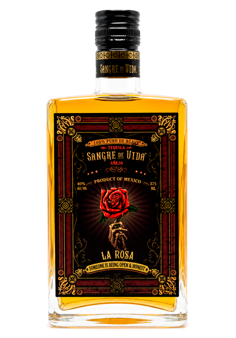 LOTERIA LA ROSA ANEJO 375 ML