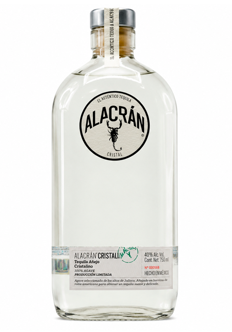 TEQUILA ALACRAN CRISTALINO 750 ML