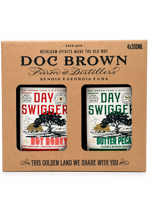 DOC BROWN WHISKEY GIFT SET 200 ML